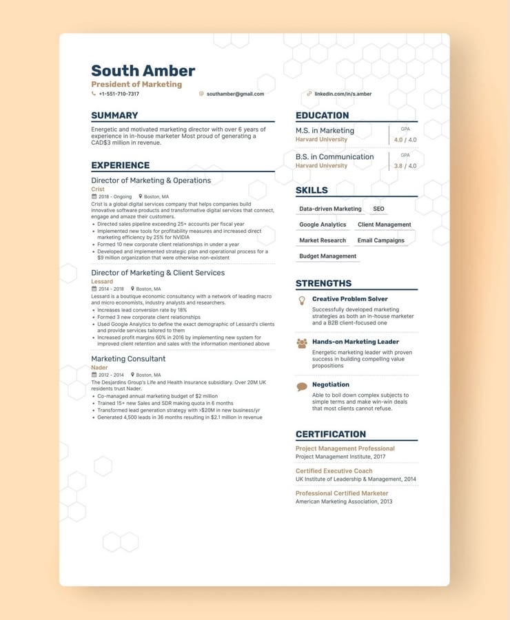 كيفية كتابة السيرة الذاتية بالطريقة الكندية