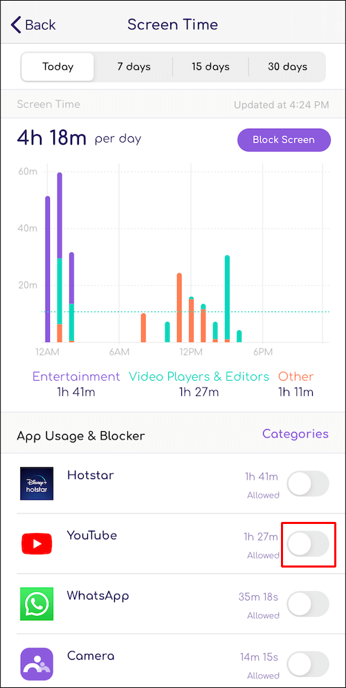 appblock 1 Comment bloquer YouTube sur Android