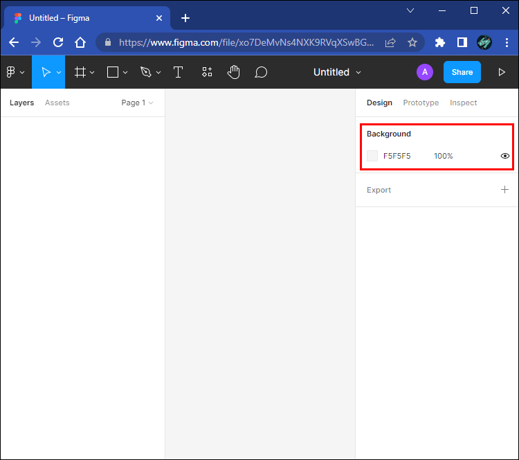bacground1 1 Comment changer la couleur de l'arrière-plan dans Figma