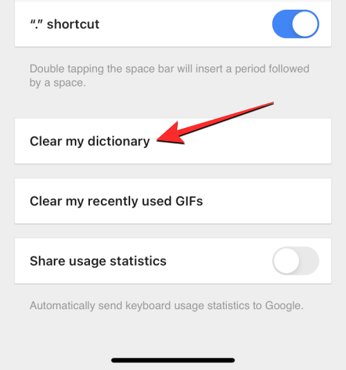 كيفية مسح سجل لوحة المفاتيح على آيفون 25 clear keyboard history on iphone 25 a كيفية مسح سجل لوحة المفاتيح على آيفون