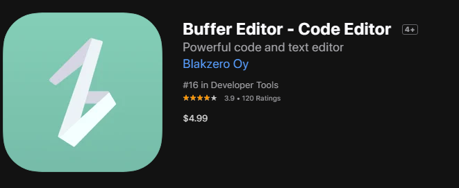 أفضل محررات كتابة الأكواد البرمجية على آيفون