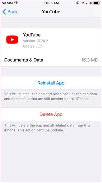 الفرق بين إلغاء تحميل وحذف التطبيق 5