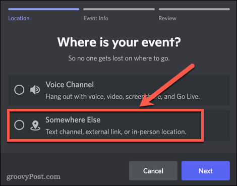Comment créer un événement sur Discord 12 Creating a new Discord event