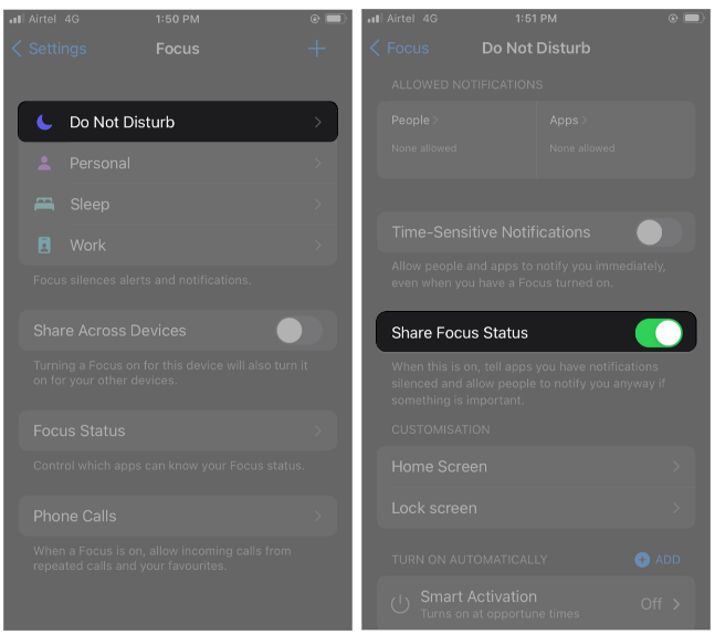 أحصل على المزيد من التركيز من خلال خاصية الرد التلقائي على الرسائل في الآيفون