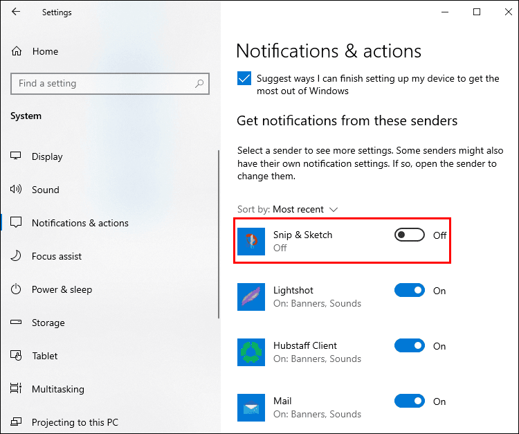 find snip1 1 Comment réparer la touche Shift S de Windows qui ne fonctionne pas