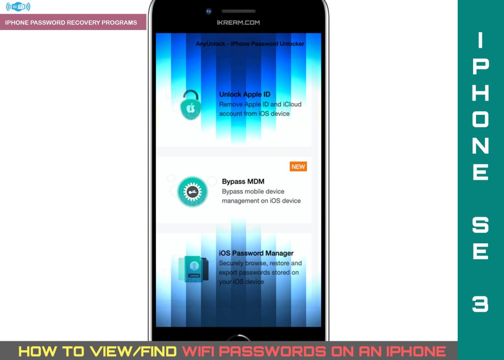 find wifi password iphone se3 PW RECOVER 1024x731 1 iPhone'da Wifi Şifresi Nasıl Bulunur (iOS 15.5)
