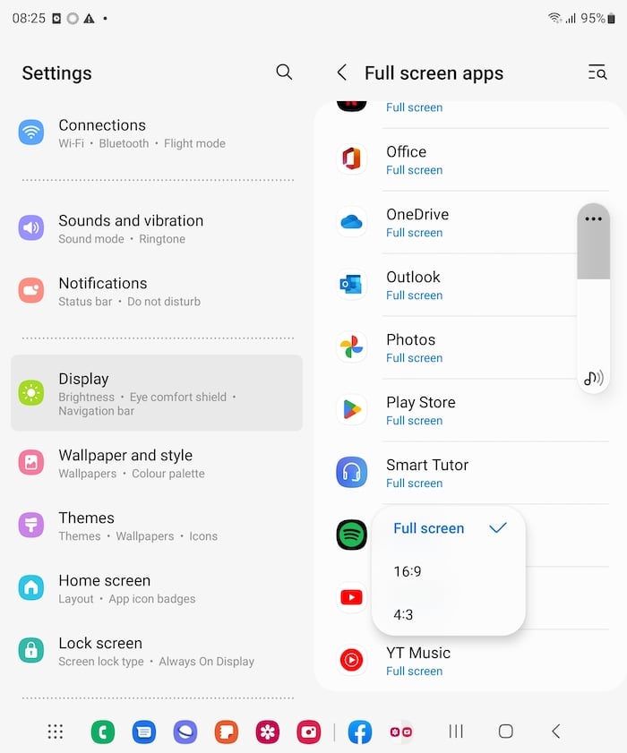force aspect ratio fold 4