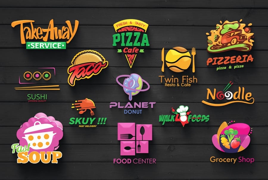 تصميم شعار فود ترك 3 شعار فوود ترك