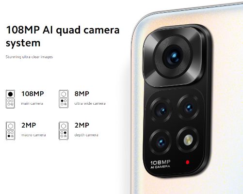 XIAOMI Redmi Note 11 Kamera