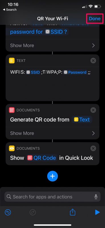How to Convert Wi-Fi Password Into QR Code on iPhone