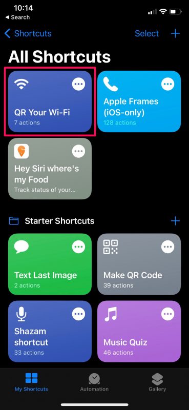 How to Convert Wi-Fi Password Into QR Code on iPhone