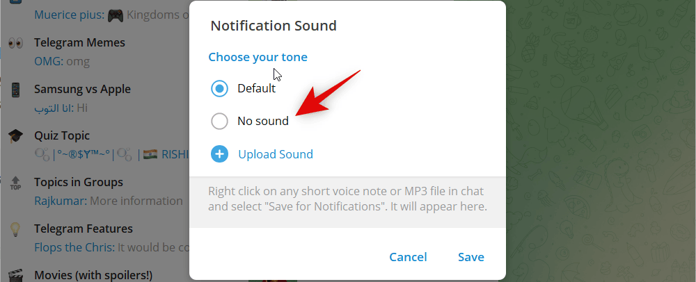 how to create group topics in telegram 10 كيفية إنشاء موضوع في دردشة جماعية على Telegram