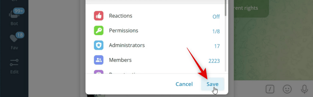 how to create group topics in telegram 18 كيفية إنشاء موضوع في دردشة جماعية على Telegram