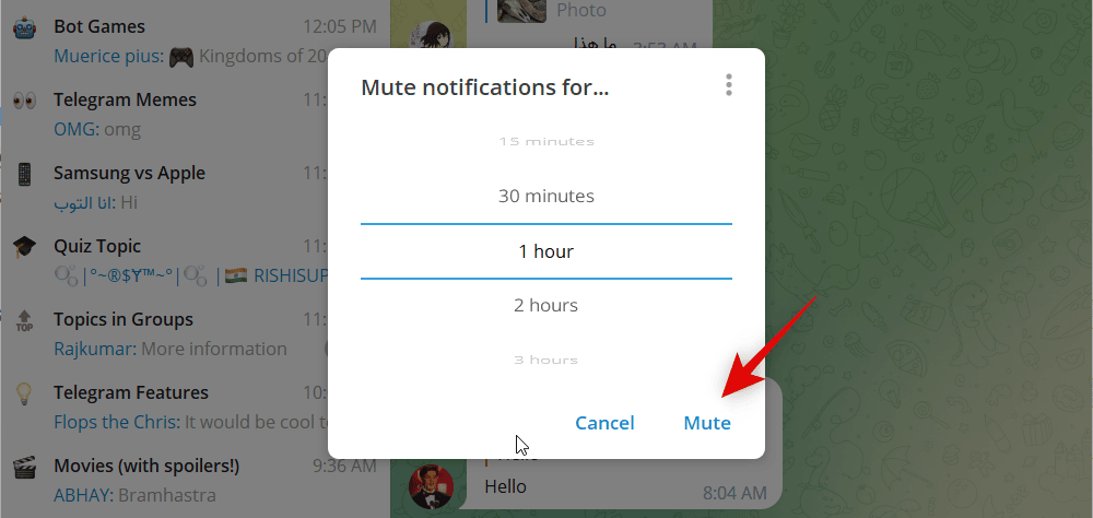 how to create group topics in telegram 2 كيفية إنشاء موضوع في دردشة جماعية على Telegram
