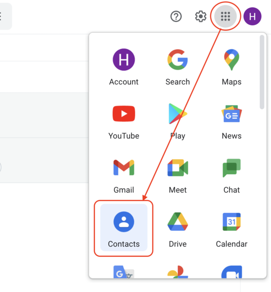 how to add new contacts in Gmail
