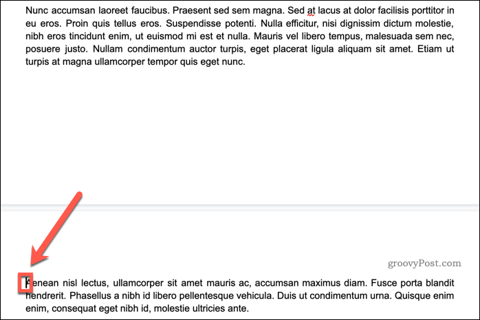 how to get rid of page breaks google docs after break 1 Comment supprimer les sauts de page dans Google Docs
