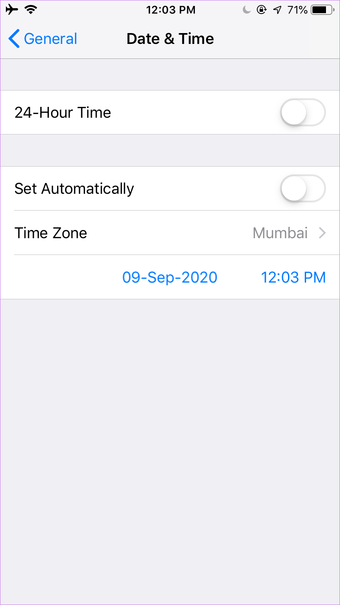 تم تسجيل خروج Imessage خطأ 11