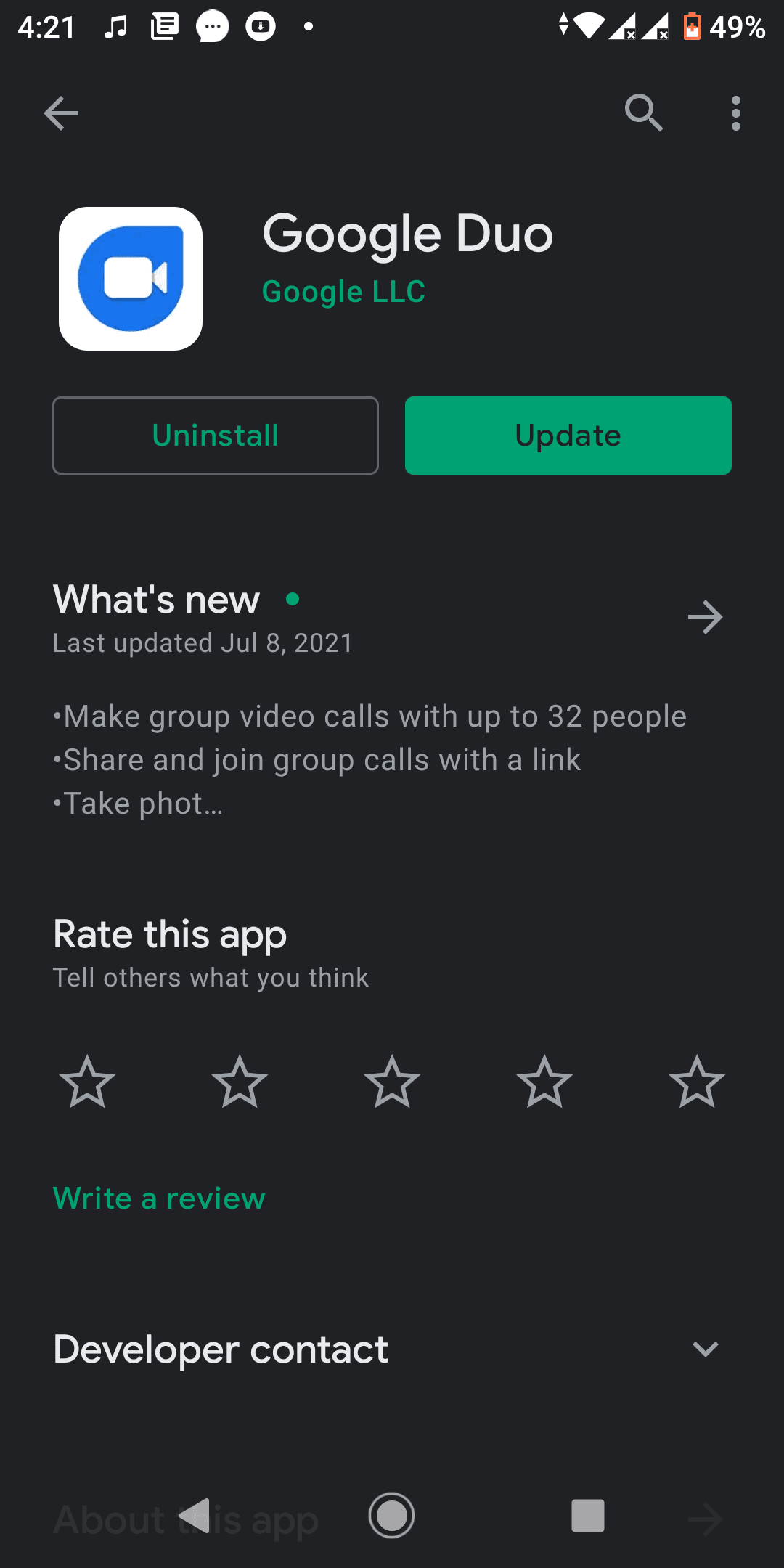 img 6181cb287ce61 طريقة إصلاح عدم عمل Google Duo على أندرويد وآيفون