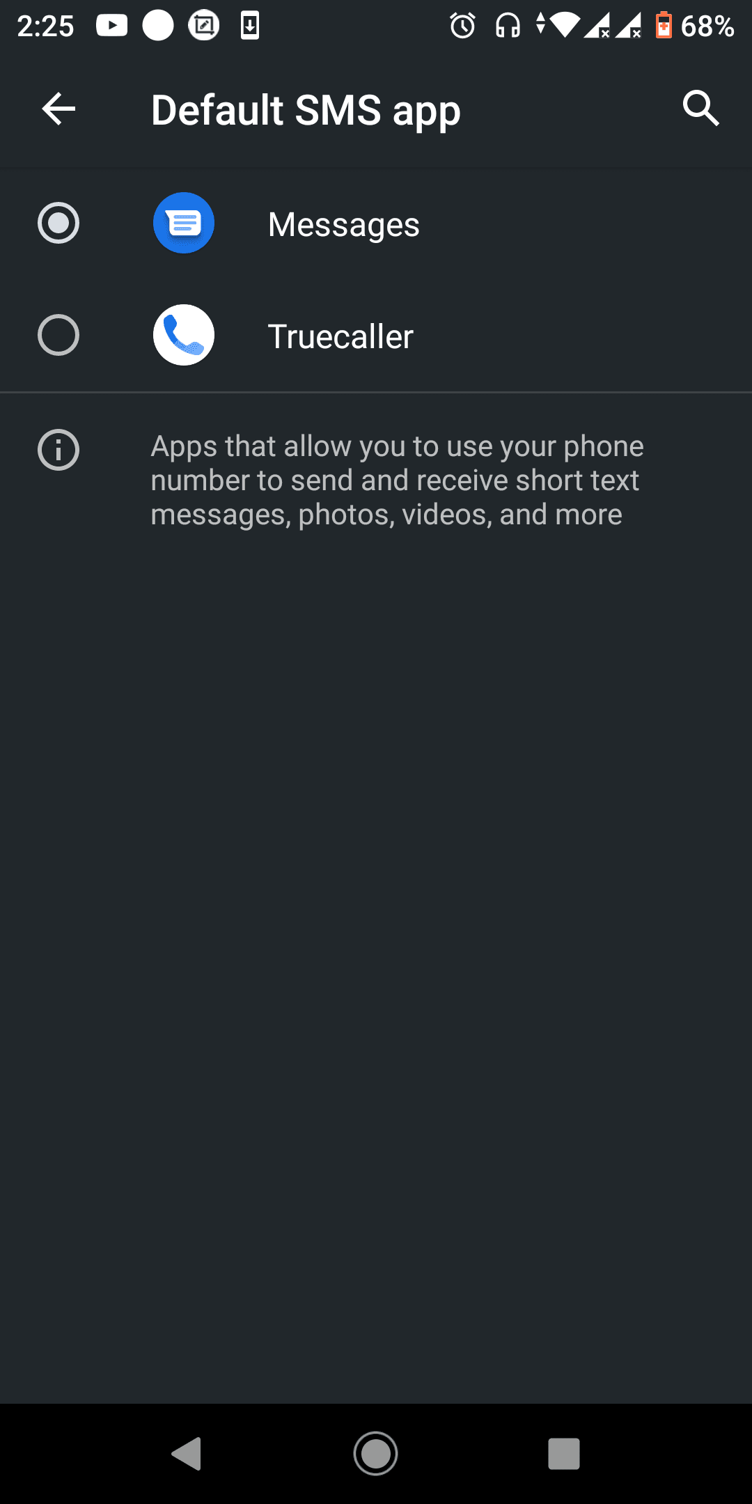 img 6181cc33bdbe7 إصلاح مشكلة إرسال واستلام الرسائل النصية على الأندرويد