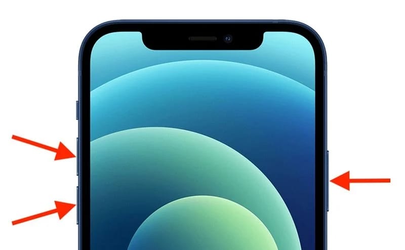 طريقة إعادة ضبط أو إعادة تشغيل آيفون 13