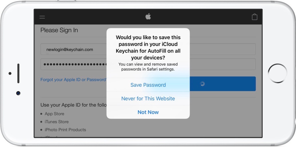 طريقة الوصول وإدارة كلمات السر المحفوظة في iCloud Keychain