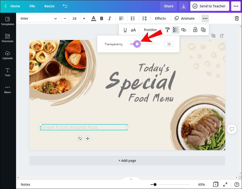 كيفية جعل الخلفية شفافة في Canva 11 2 61 كيفية جعل الخلفية شفافة في Canva
