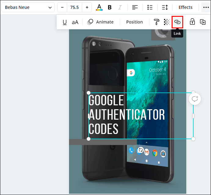 كيفية إضافة رابط في Canva 8 3 14 كيفية إضافة رابط في Canva