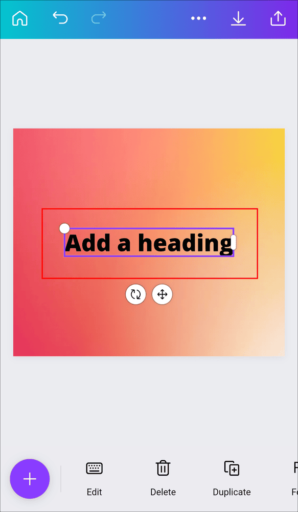 3 5 كيفية عمل خلفية متدرجة الألوان في Canva
