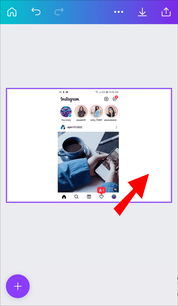 3 7 كيفية عمل خلفية متدرجة الألوان في Canva