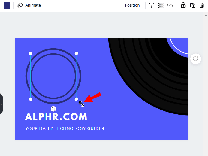 4 12 كيفية عمل النص المنحني في Canva