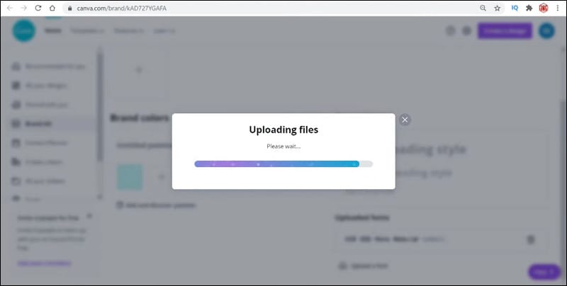 6 3 كيفية تحميل خط إلى Canva