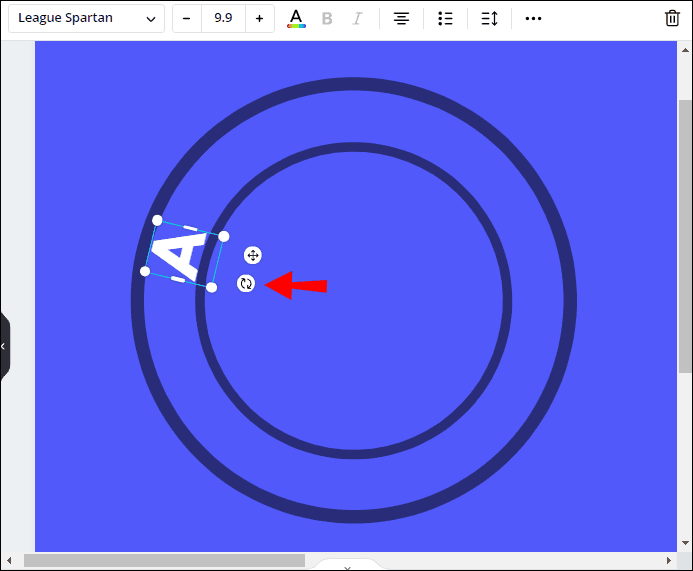 9 1 كيفية عمل النص المنحني في Canva