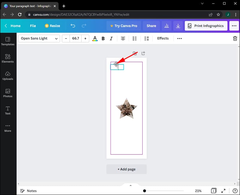 How to Add Page Numbers in Canva on a PC 4 كيفية إضافة أرقام الصفحات في Canva