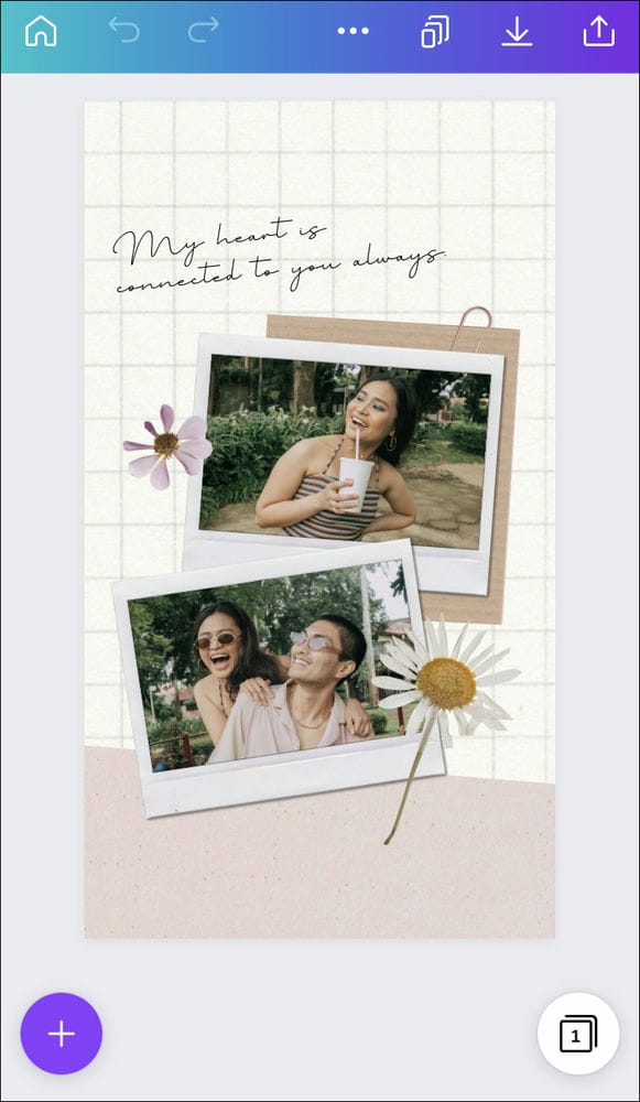 How to Add Page Numbers in Canva on an iPhone 2 كيفية إضافة أرقام الصفحات في Canva