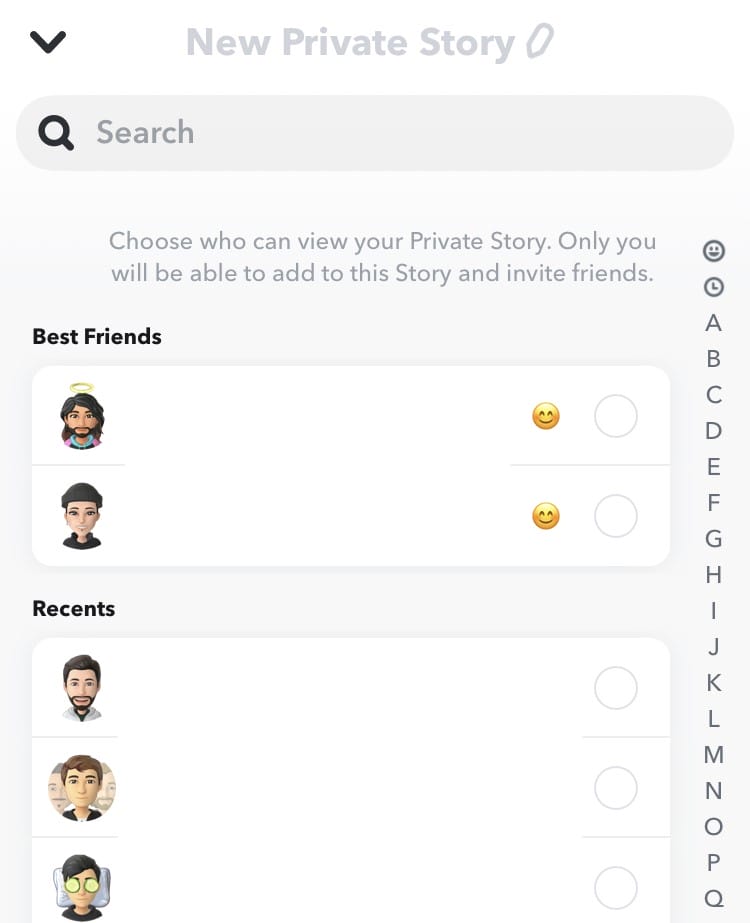 IMG 1822 تفعيل إشعارات سناب شات عند مشاهدة شخص ما ستوري