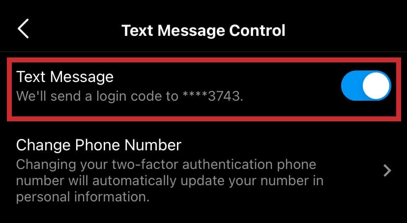 IMG 4813 كيفية إيقاف تشغيل المصادقة الثنائية على انستقرام