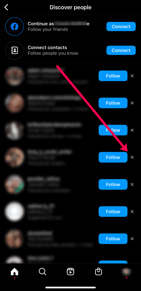 IMG 978480ACB47D 1 كيف يعرف انستقرام أصدقائي وكيف يقترحهم؟