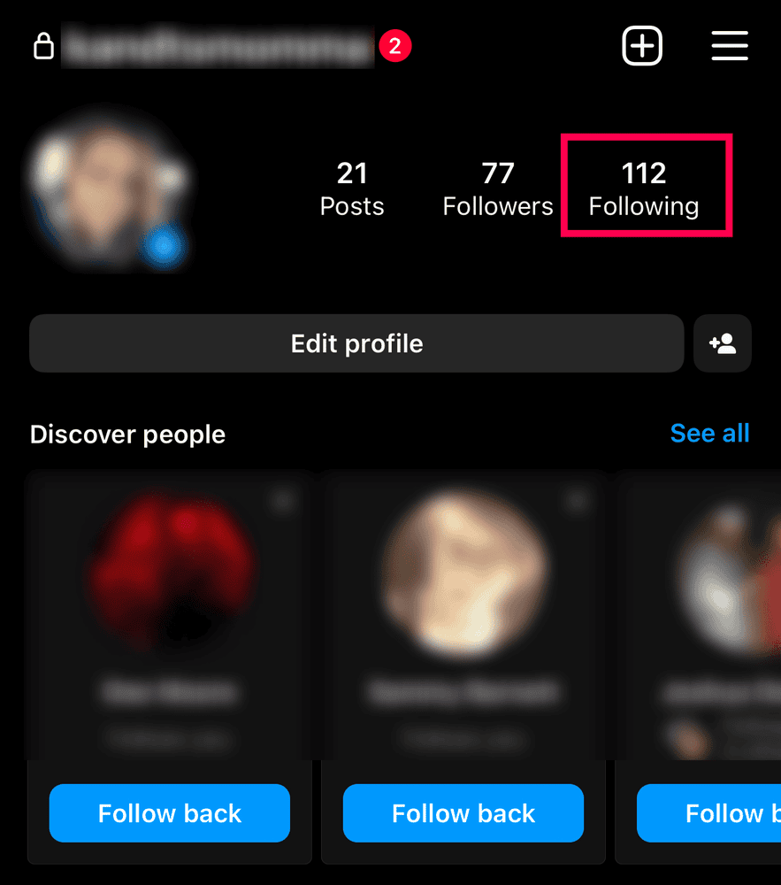 IMG F69279AE2ADE 1 1 كيف يعرف انستقرام أصدقائي وكيف يقترحهم؟