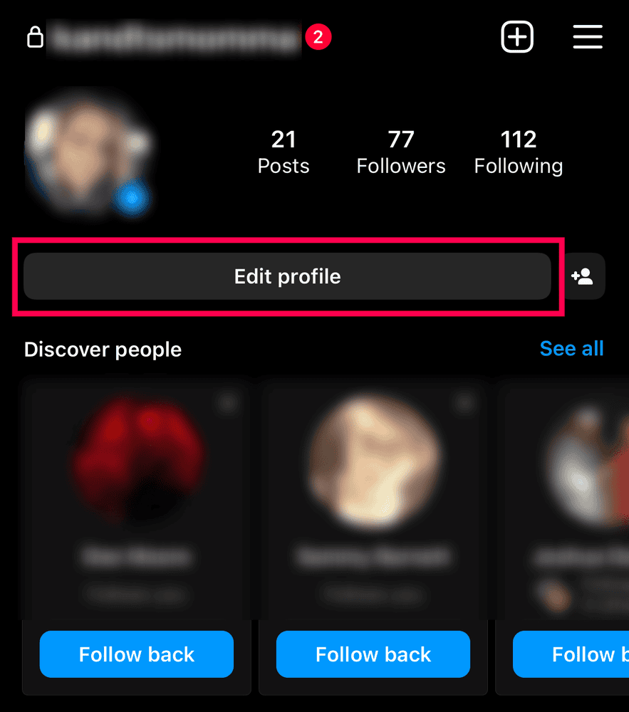 IMG F69279AE2ADE 1 2 كيف يعرف انستقرام أصدقائي وكيف يقترحهم؟