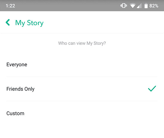 Screenshot 20190328 132236 تفعيل إشعارات سناب شات عند مشاهدة شخص ما ستوري