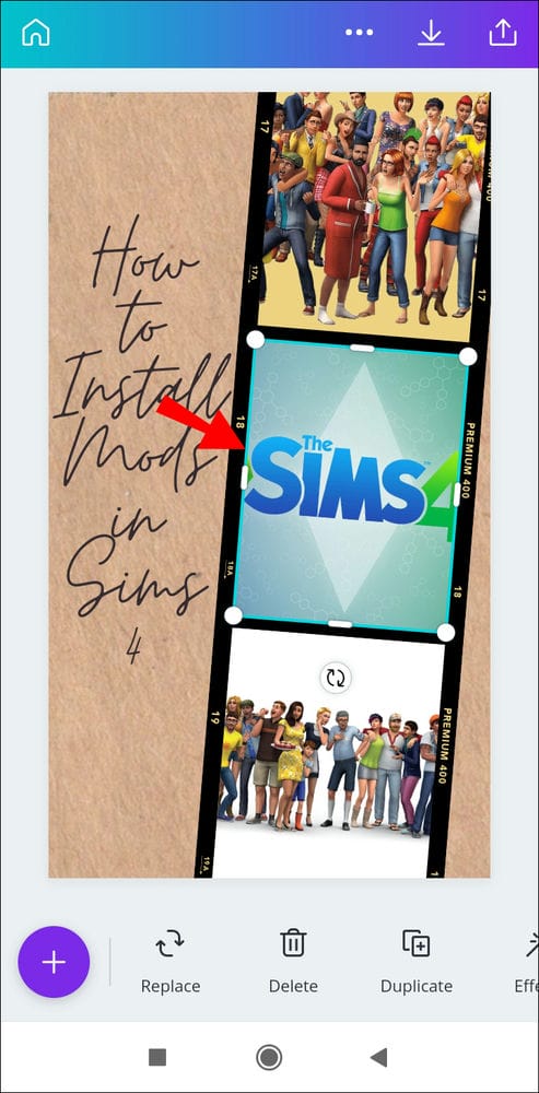 Screenshot 2021 05 13 09 29 59 808 com.canva .editor 1 كيفية تغيير الأبعاد في Canva