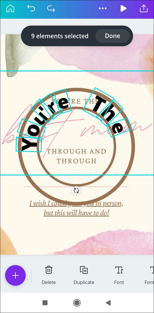 Screenshot 2021 05 19 00 39 34 947 com.canva .editor كيفية عمل النص المنحني في Canva