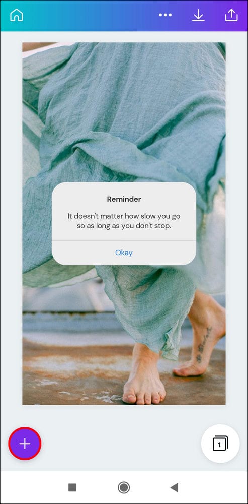 كيفية إضافة مربع نص في Canva 12 Screenshot 2021 05 23 16 14 29 936 com.canva .editor كيفية إضافة مربع نص في Canva