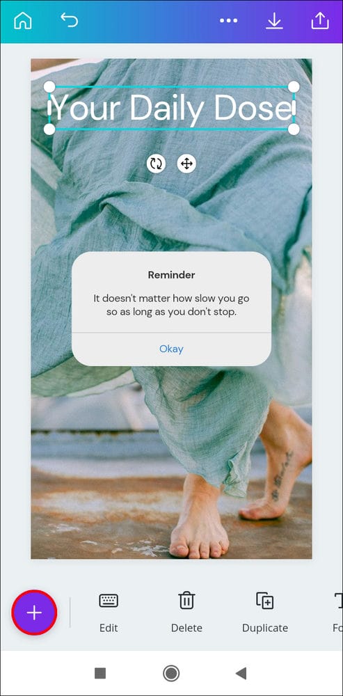 كيفية إضافة مربع نص في Canva 32 Screenshot 2021 05 23 16 18 43 171 com.canva .editor كيفية إضافة مربع نص في Canva