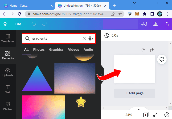 final 2 2 كيفية عمل خلفية متدرجة الألوان في Canva