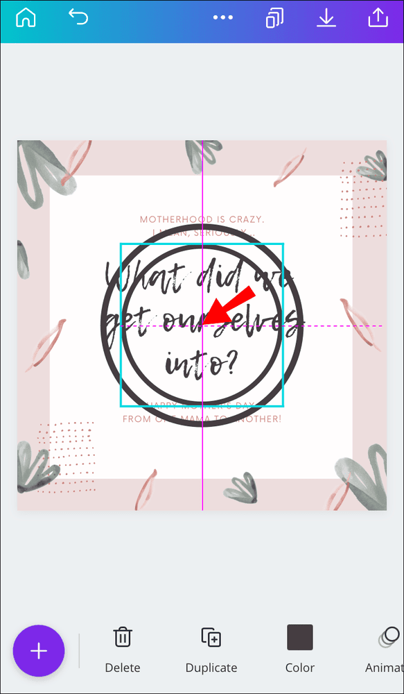 image11 كيفية عمل النص المنحني في Canva