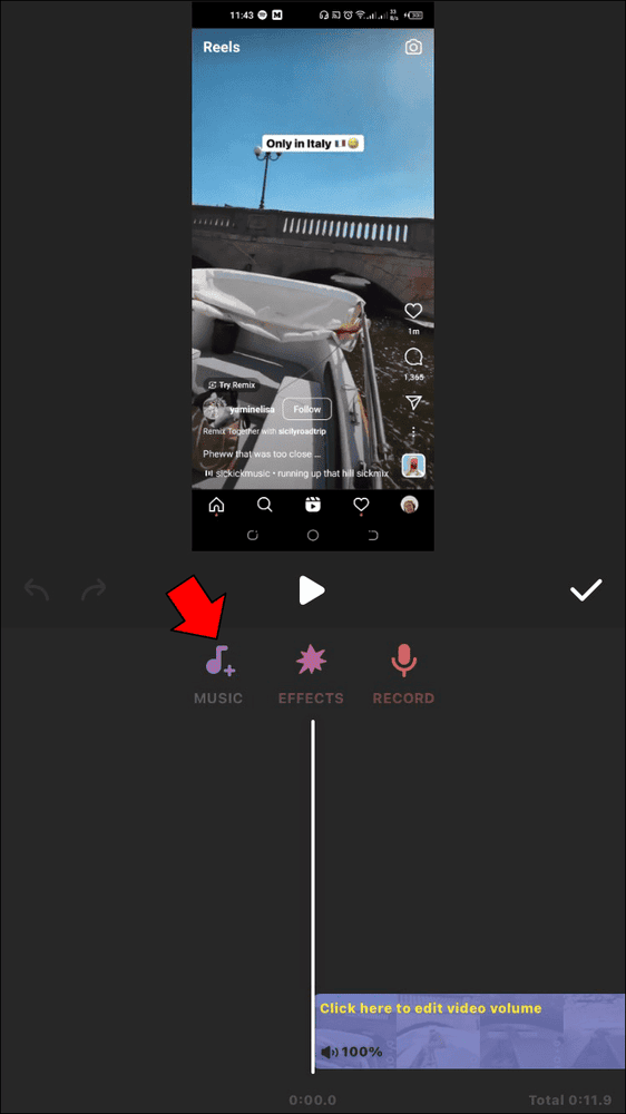 inshot 3 حل مشكلة عدم توفر الأغنية في انستقرام ريلز