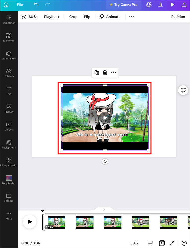 كيفية إزالة الصوت من الفيديو في Canva 45 ipad2 1 كيفية إزالة الصوت من الفيديو في Canva