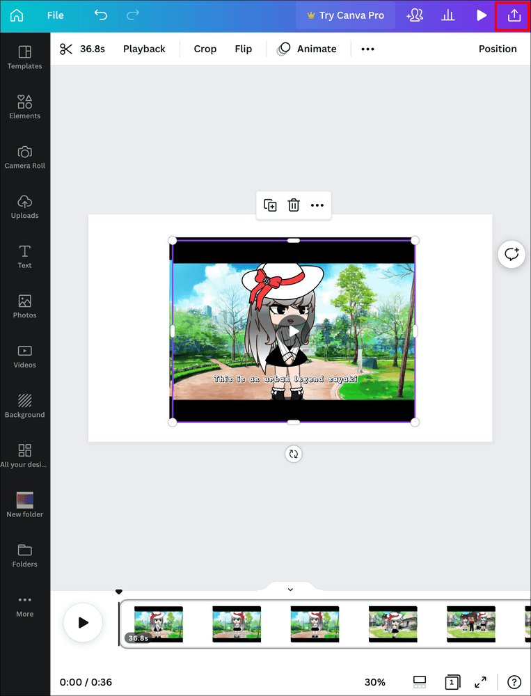 كيفية إزالة الصوت من الفيديو في Canva 50 ishare كيفية إزالة الصوت من الفيديو في Canva