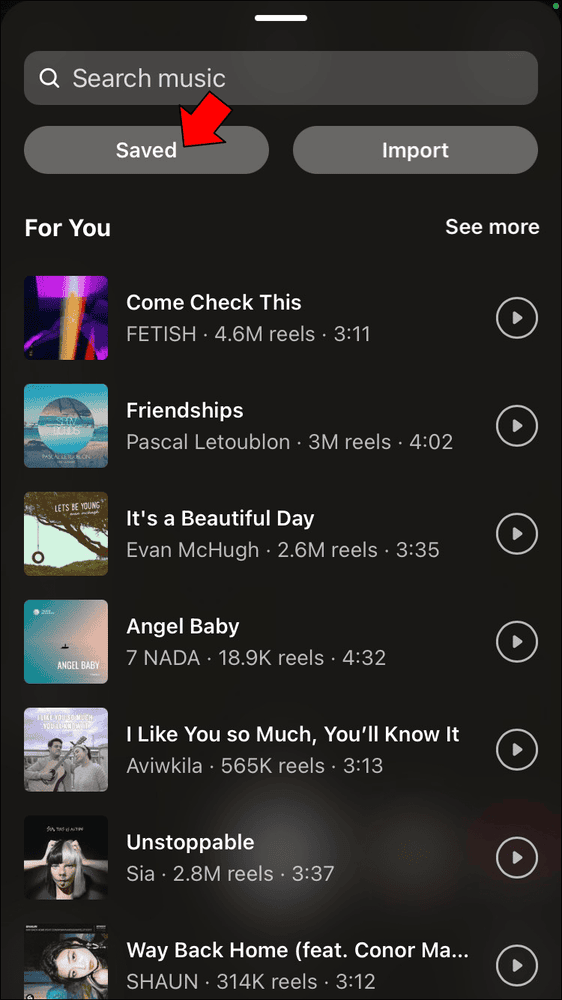 saved 2 حل مشكلة عدم توفر الأغنية في انستقرام ريلز